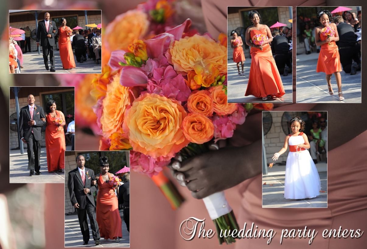 The Wedding Party Enters